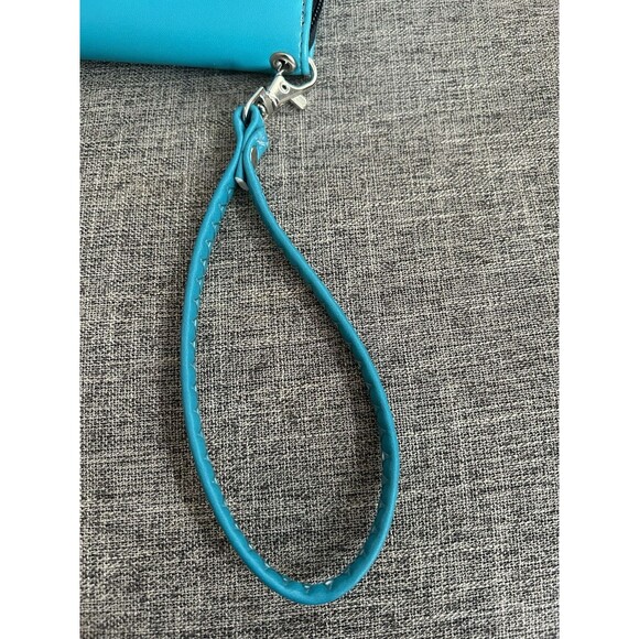 NFL Curve Miami Dolphins Zip Around Wristlet Wallet by Littlearth Little Earth - Picture 5 of 7